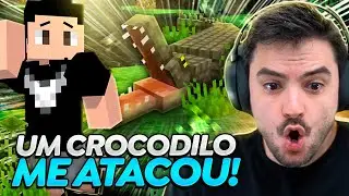 UM CROCODILO ME PEGOU NO MINECRAFT #3.29