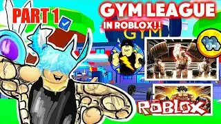 ZANE GETS 10,000 MUSCLES IN GYM LEAGUE ROBLOX!!! PART 1