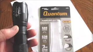 Harbor Freight Quantum 64799 588 Lumens Tactical Flashlight