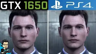 Detroit: Become Human - PC (GTX 1650) v/s PS4 - Graphics Comparison