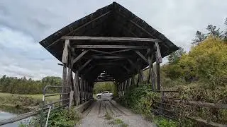 Lord's Creek Covered Bridge Irasburg, Vermont