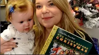 ASMR Story Time - Christmas Whispering and Baby Tingles