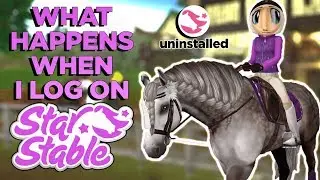 WHAT HAPPENS WHEN I LOG ON STAR STABLE (banned again?!)