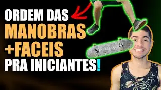 18 MANOBRAS FACEIS [MAIS FÁCEIS QUE OLLIE ÀS MENOS] ANTES DO OLLIE E DEPOIS - SKATE PARA INICIANTES