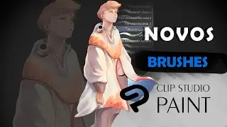 DICAS DE DESENHO NO CLIP STUDIO PAINT COM UM PACOTE DE BRUSHES ÚNICO E AVANÇADO