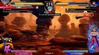 New goku kaioken grab is ridiculous