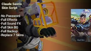 Claude Sanrio Skin Script Replace 7 Skins | No Password | | Shogun