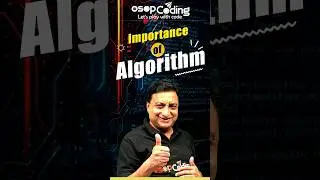 Importance of Algorithm in logic building 
