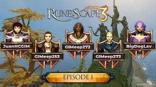 The Group Ironman Series Is Here! Welcome To Team GIMeep! Runescape 3 Competitive Mode 2024 EP 1