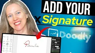Doodly Tutorial | How to add a SIGNATURE in Doodly