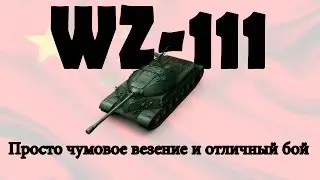WZ-111 || Просто чумовое везение и отличный бой || 7424 Damage|Урон