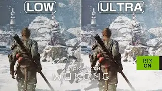 Black Myth: Wukong  Low vs Ultra (Path Tracing) Graphics Comparison