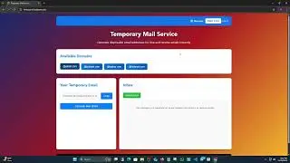 Unlimited Temp Gmail, Outlook, Yahoo, Hotmail Site 