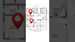 970 sqft floor pla kerala home | Haneed Anugrahas #haneedanugrahas #keralahomedesign #budgethouse