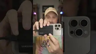 Record straight to SSDs on the iPhone 15 Pro for getting that sweet ProRes Log footage! 