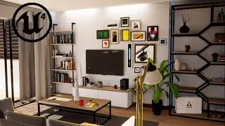 UE4 Interactive app - virtual apartment tour