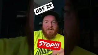 Don’t update to OBS 28￼