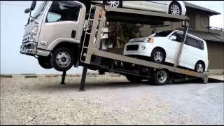 2-х ярусный эвакуатор Isuzu