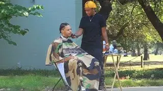 Surprised Barber With Her Biggest Tip EVER!