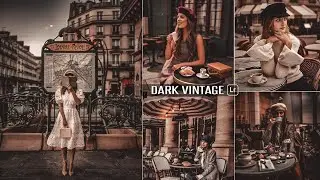 How to Edit Dark Vintage-Lightroom Mobile Preset |Lightroom best photo editing | Photo editing apps