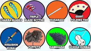Every Signature Weapon in Naruto Explained in 19 Minutes