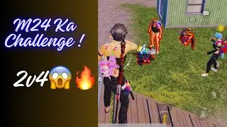 2v4 challenge 😱 ya to bura huva #pubgmobile #janaxlive #jananop