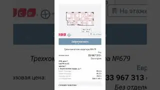 Трёхкомнатные квартиры в Москве, ЖК Wave 