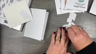 How to make Super Simple Cards with DSP (Printed Paper)