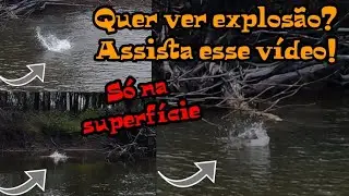 Só Explosão na Superfície! Caracol Rio Xeruini Roraima - Caca os Brutos