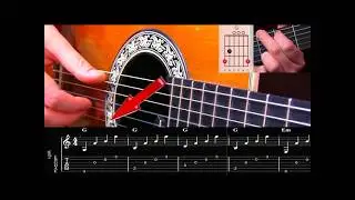Right Hand Exercise # 1 ( Guitar Tutorial, Music Lesson ) @EdwinZibergGuitarLessons