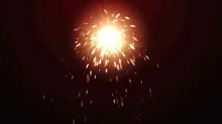 Fire Spark Effect Video Footage Overlay