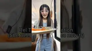 Rei needs a personal account for real! 🫣 Rei's biases are so lucky to have her 💫 #rei #japan #kpop