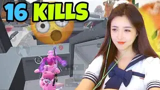 Game for peace | New update Gameplay 🔥 16 KILLS 😱 RouRou Gaming!!!