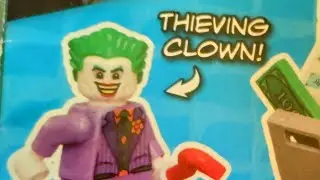 Lego Safe Cracking Joker on Lego Batman 35 magazine