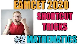 Eamcet tips and tricks |Eamcet cheat codes |Ap & Ts Eamcet 2020|