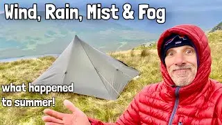 Solo “Summer” Wild Camping in the Lake District Mountains