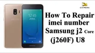Samsung J260F U8 IMEI Repair | Ishaq Gsm King |