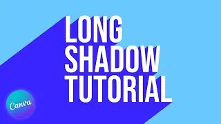 How to Create a Cool Long Shadow Text Effect in Canva | Step-by-Step Tutorial