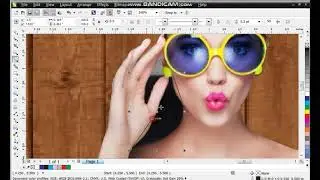 advance use of coreldraw with vector splash and corel tools
