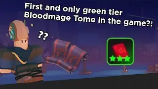 Scrolling a Bloodmage Tome to green tier | Vesteria