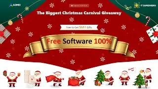 Don't Miss Out on Aomei's Epic Christmas Carnival Giveaway