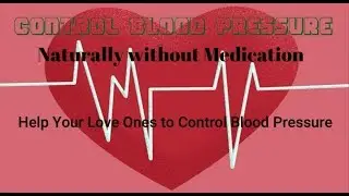 Control Blood Pressure Naturally without Medications -HowTis