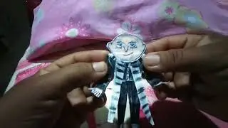 veja como fiz  um boneco de papel do malvado favorito