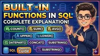 Functions in SQL Server 🔥 | All Types Explained with Examples