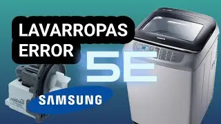 Error 5E Samsung washing machine