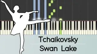 Swan Lake - EASY Piano Tutorial