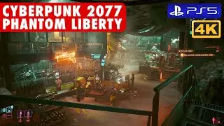 Cyberpunk 2077 Phantom Liberty Gameplay PS5 4K