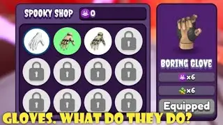 BUYING A GLOVE IN YOUTUBE LEGENDS! (Roblox)