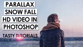 Parallax Snowfall Effect Video In Photoshop