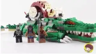 lego STOP MOTION enlighten 1310 E crocodile